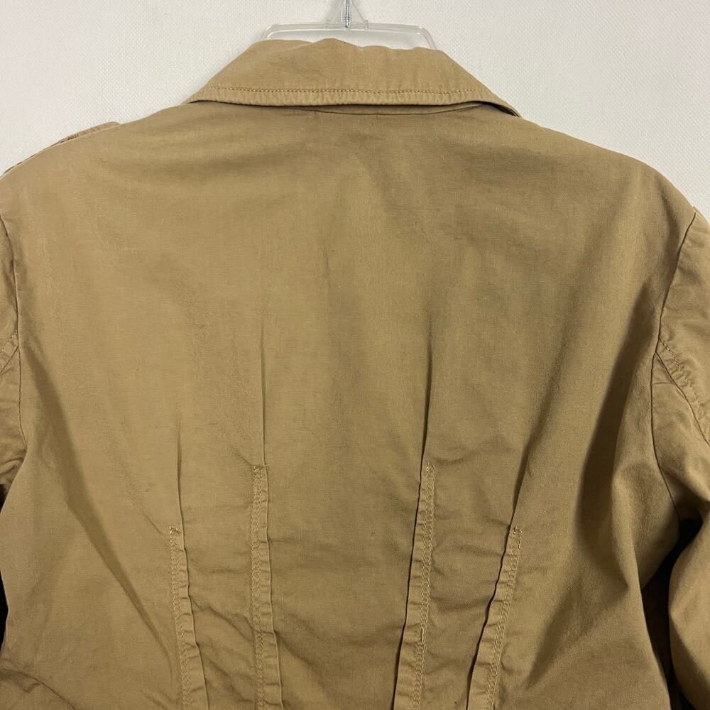 Zara Basic Button Down Women's Jacket Size Medium - image 7